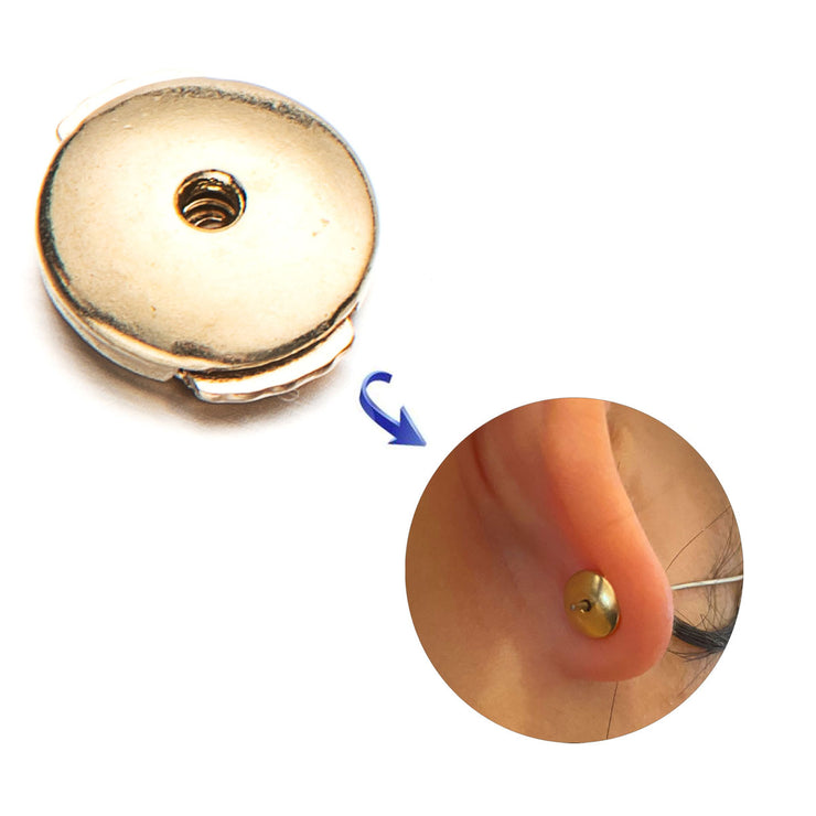 Copper Locking Earring Backs Safety Secure Ear Locking for Stud Earrin –  zpsolution