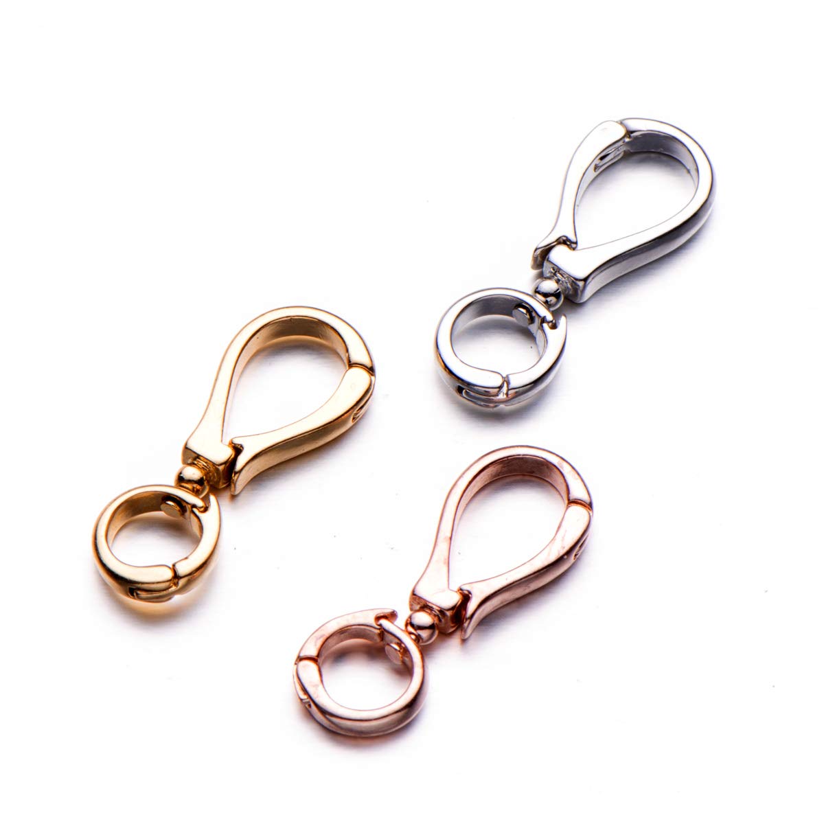 Double Opening Interchangeable Infinity Repair Pendant Bail Clasp