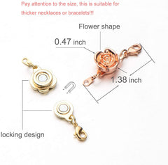 Safety Locking Magnetic Clasps for Necklaces and Bracelets