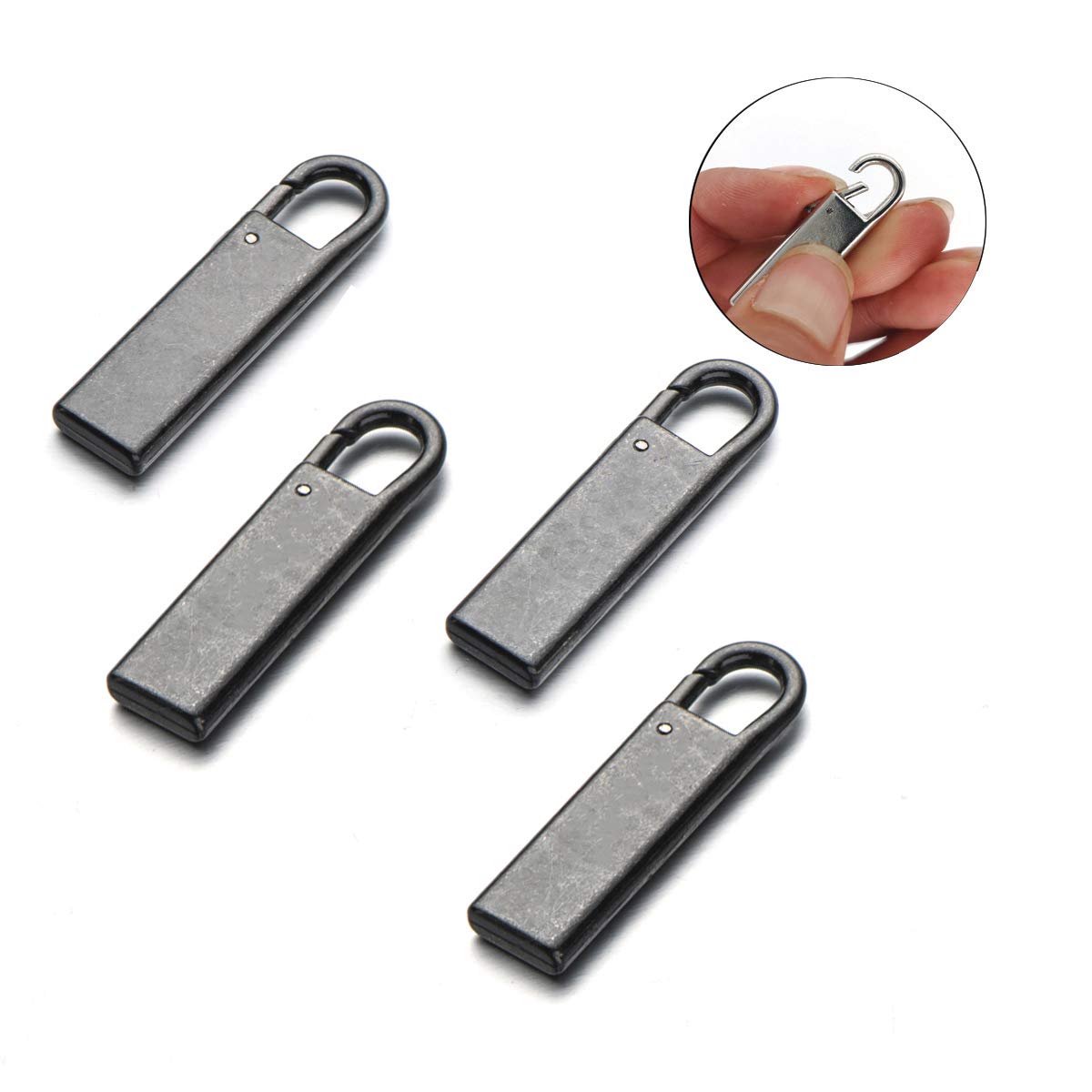  Zpsolution Luggage Zipper Pulls Replacement - Easy Repair for  Broken and Missing Zipper Pulls - 3 Size More Suitable for Different Zippers